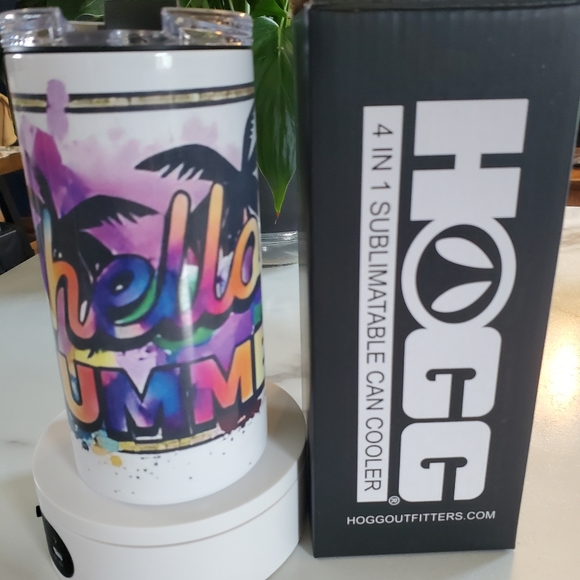 hello summer 4 in 1 Can Cooler 14oz Tumbler ** Error 🎉sale - Picture 13 of 13